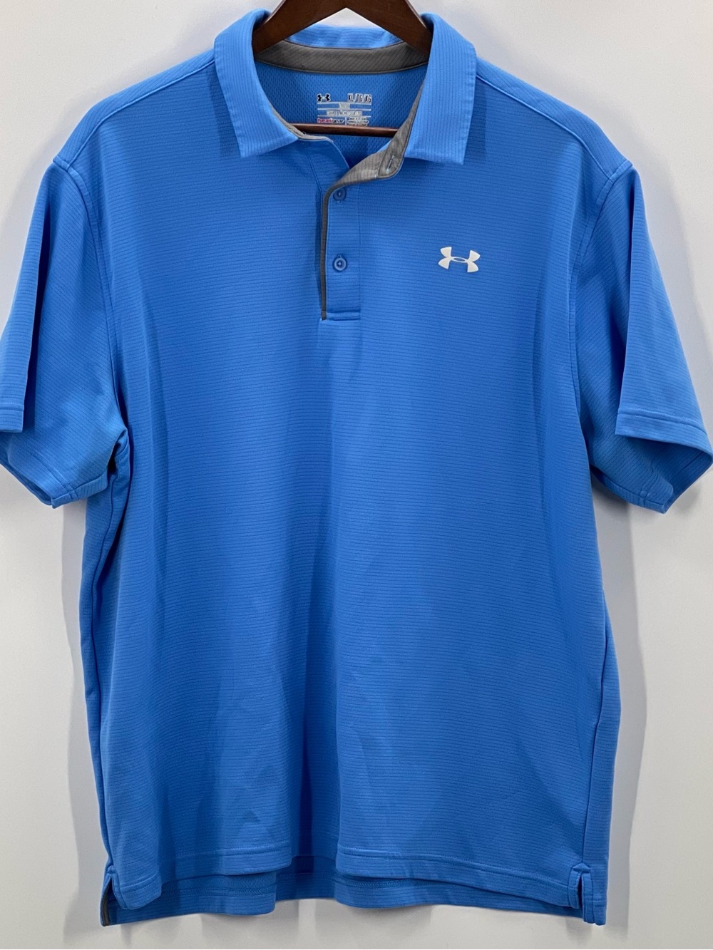 198 Under Armour Men’s Bright Blue Performance Polo